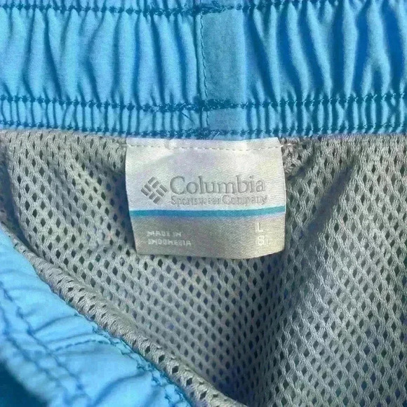 Columbia Rapid Creek Navy Blue Nylon  UPF 50 
Swim Shorts Mesh Lining size L - Picture 6 of 6